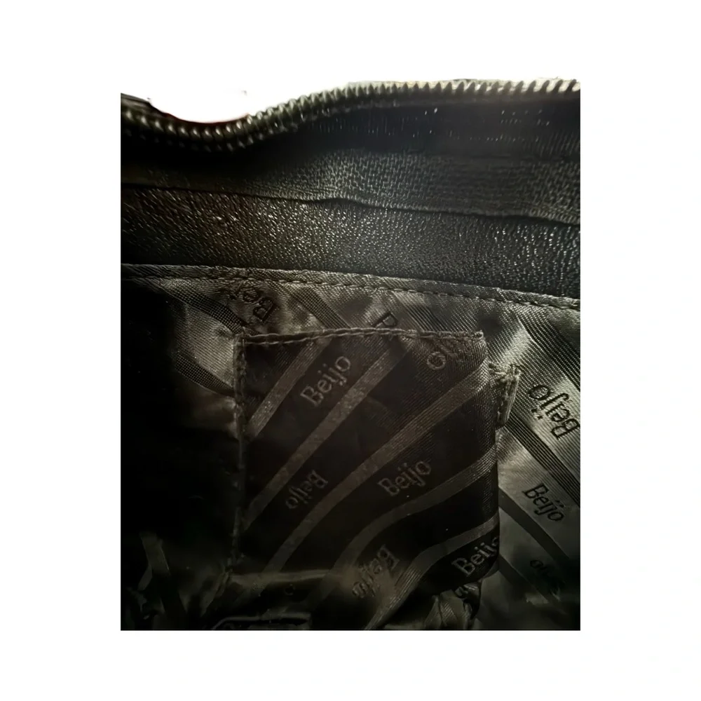 Beijo London Paris New York Vintage Y2K Uptown Black Patent Shoulder Bag - Picture 11 of 13